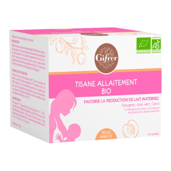 Gifrer Maman Tisane allaitement Bio sachets