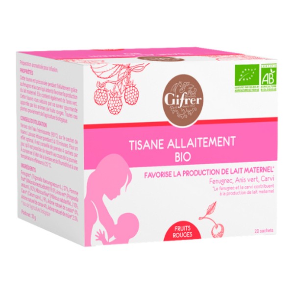 Gifrer Maman Tisane allaitement Bio sachets