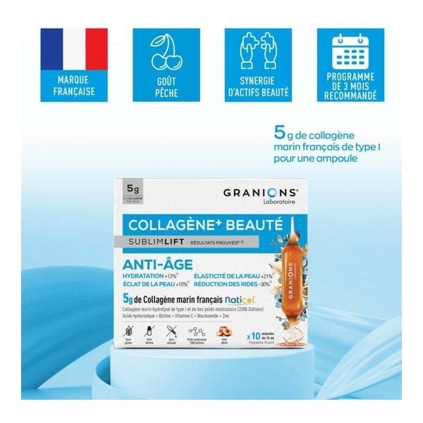 Granions Collagène+ Beauté SublimLift ampoules