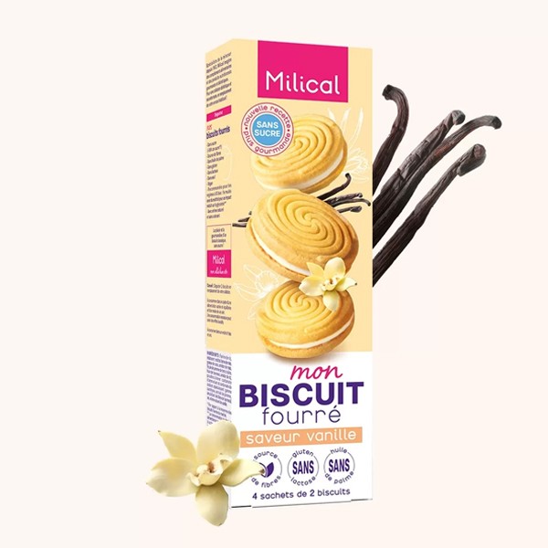 Milical biscuit fourré