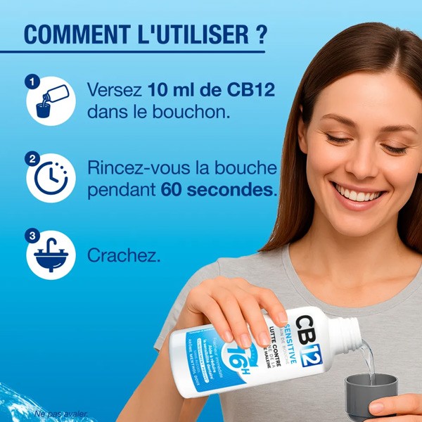 CB12 Bain de bouche Sensitive