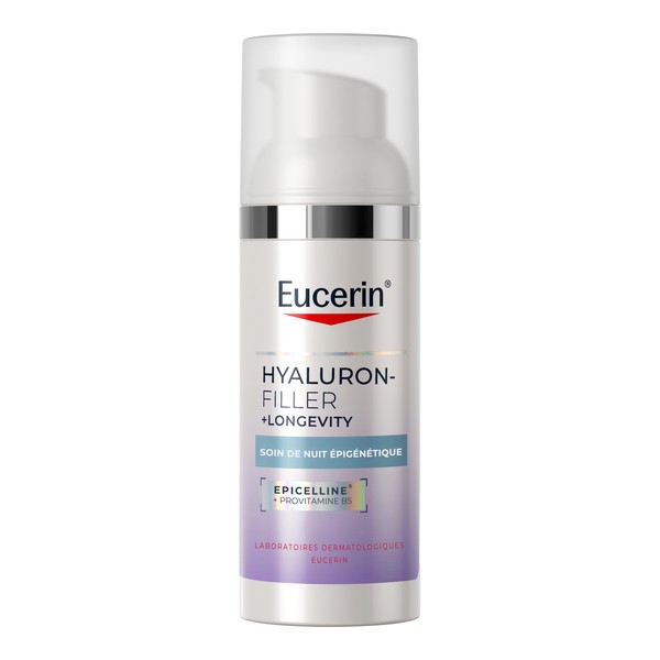Eucerin Hyaluron Filler + longevity Soin de nuit épigénétique