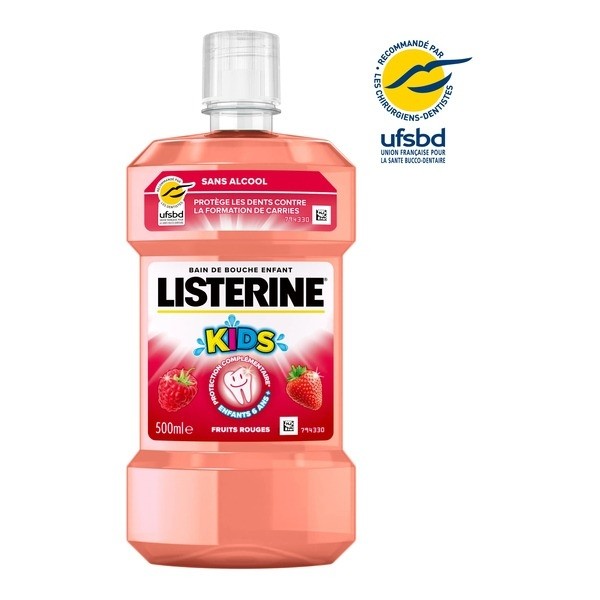 Listerine kids bain de bouche enfant