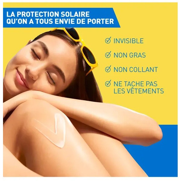 Cerave Lait solaire invisible hydratant SPF 30