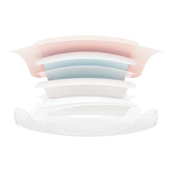 ConvaFoam carré pansement hydrocellulaire siliconé adhésif