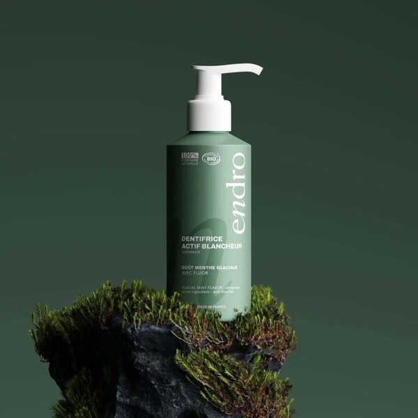 Endro Dentifrice Actif Blancheur bio Menthe glaciale