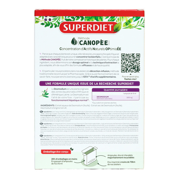 Super Diet Desmodium ampoules