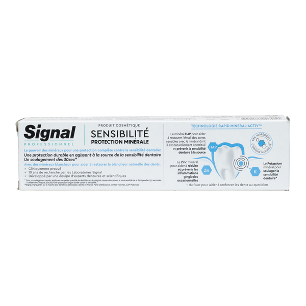 Signal Dentifrice Sensibilité blancheur