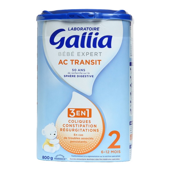 Gallia Bébé Expert AC transit lait 2ème âge