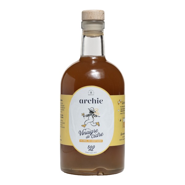 Archie Vinaigre de cidre au miel de montagne Bio