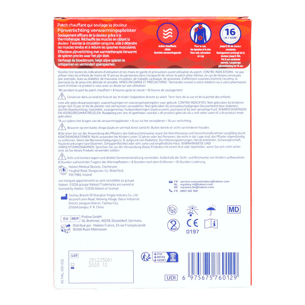 VoltaHeat patch chauffant
