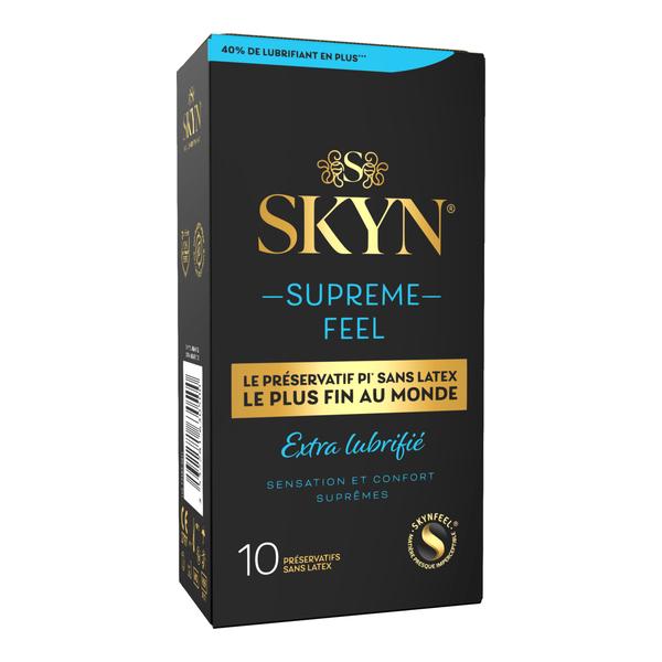 Manix Skyn Supreme Feel Extra lubrifié préservatifs sans latex