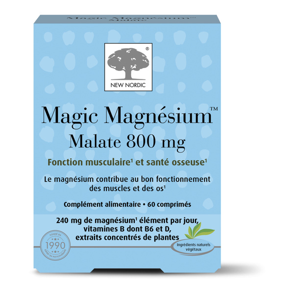New Nordic Magic Magnesium Malate comprimés