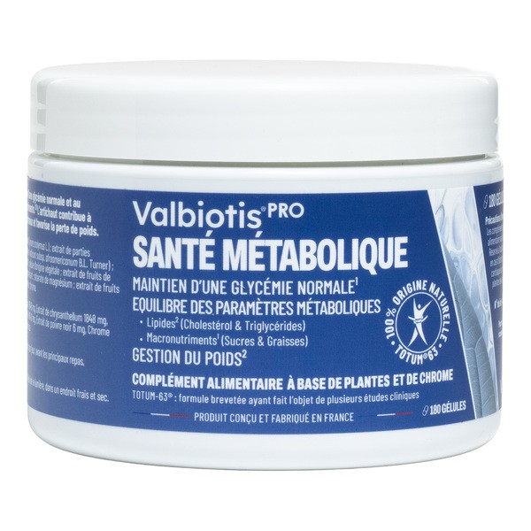 Valbiotis Pro Santé métabolique gélules