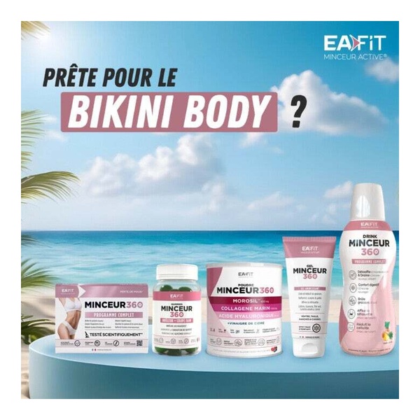 Eafit Minceur 360 Brûleur + Coupe faim gummies