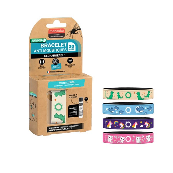 Bracelet anti moustique Manouka