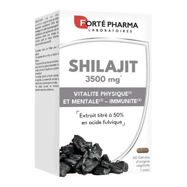 Forté Pharma Shilajit 3500 mg gélules