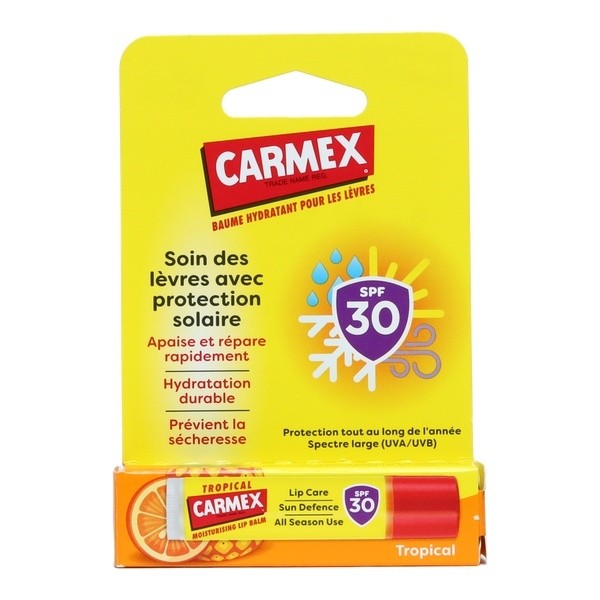 Carmex Tropical Baume lèvres SPF 30