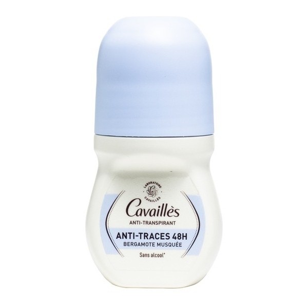 Cavaillès Deodorant anti transpirant 48h Bergamotte musquée roll on