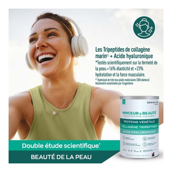 Granions Protéines végétales Minceur et Beauté poudre