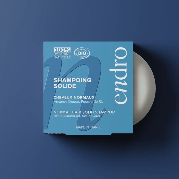 Endro Shampoing solide bio Cheveux normaux