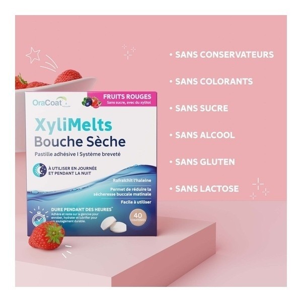XyliMelts Bouche sèche comprimés