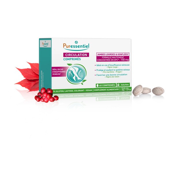 Puressentiel Circulation comprimés