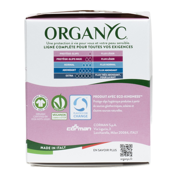 Organyc Protège-slip Flux léger Coton Bio