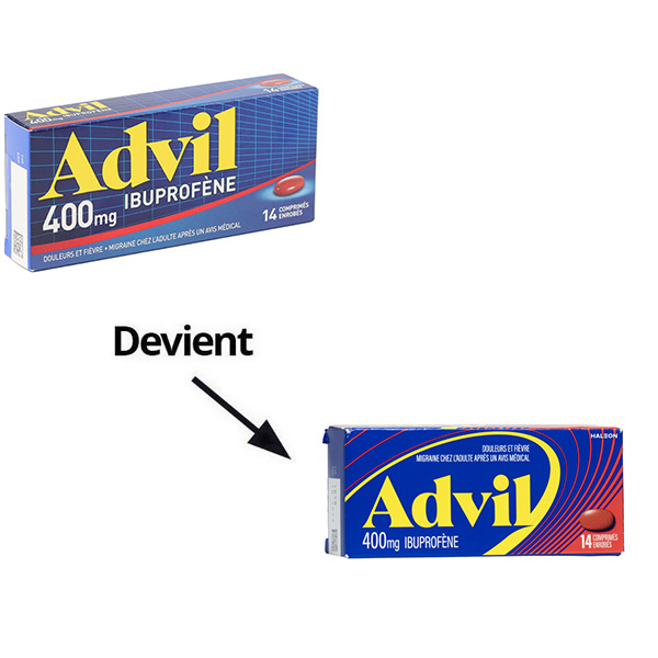Advil 400 mg comprimé ibuprofène