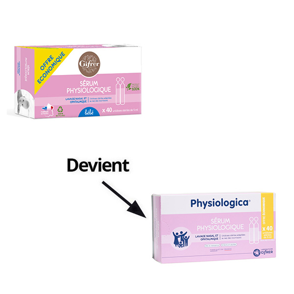 Gifrer Sérum physiologique