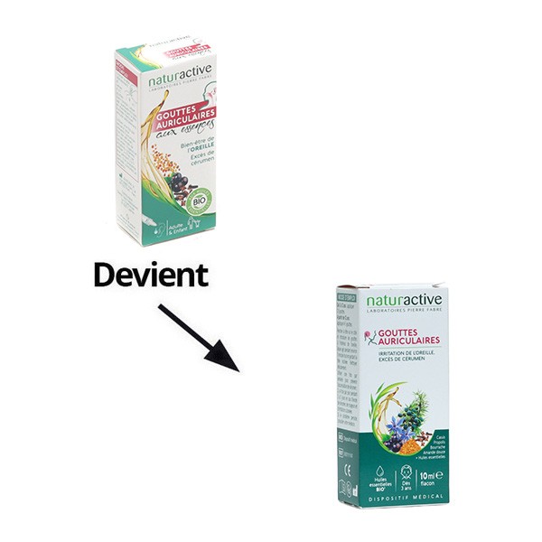 Naturactive Gouttes auriculaires aux essences