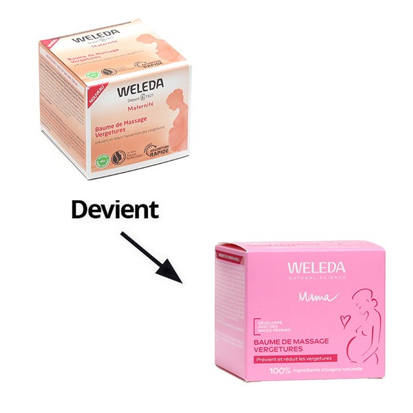 Weleda Baume de Massage Vergetures Bio