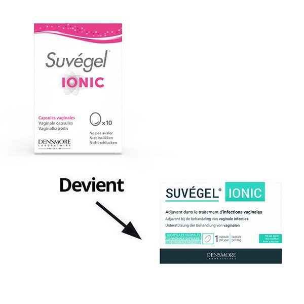 Suvégel Ionic capsules vaginales