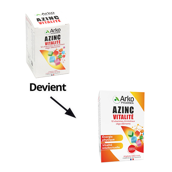 Azinc Vitalité gélules multivitamines