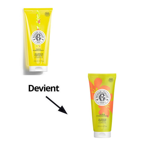 Roger et Gallet Gel douche bienfaisant Fleur d'Osmanthus