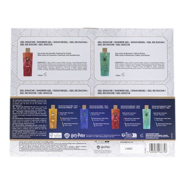 Harry Potter Coffret 4 maisons gels douche