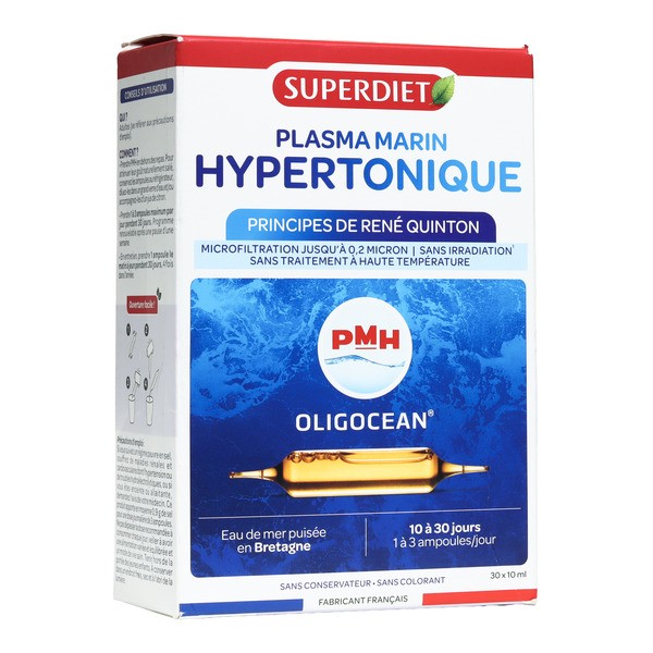 Oligocean plasma marin hypertonique ampoules