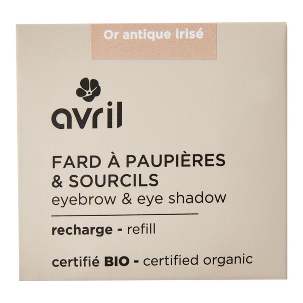 Avril Fard à paupières et sourcils bio