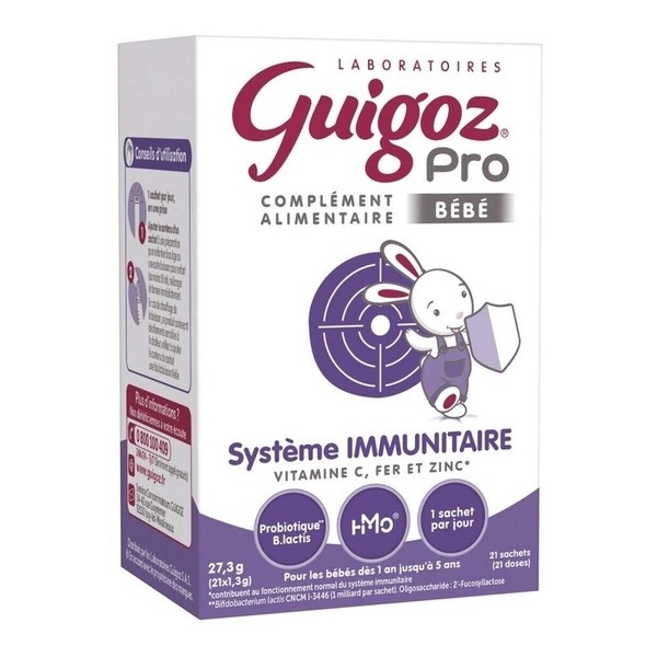 Guigoz Pro Bébé Système immunitaire sachets