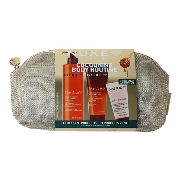 Nuxe trousse Cocooning body routine Rêve de Miel