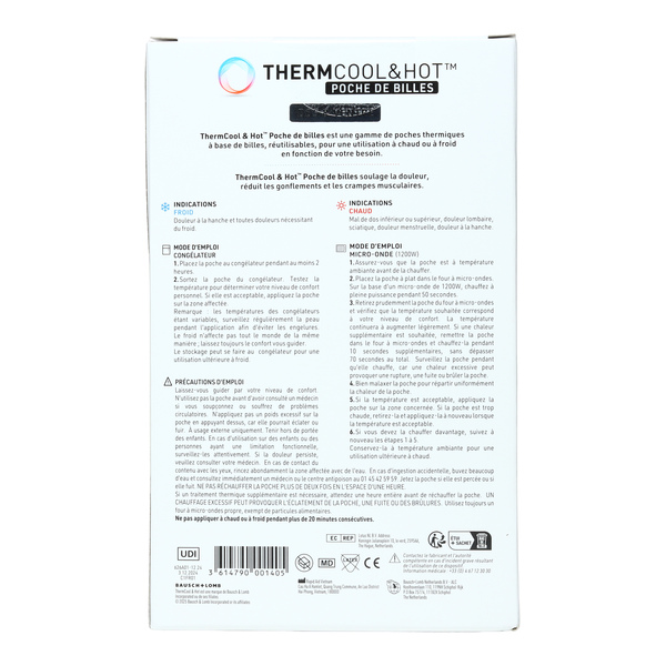 Thermcool & Hot Poche de billes