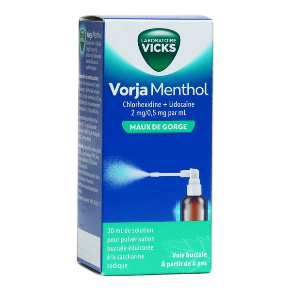 Vicks Vorja maux de gorge spray