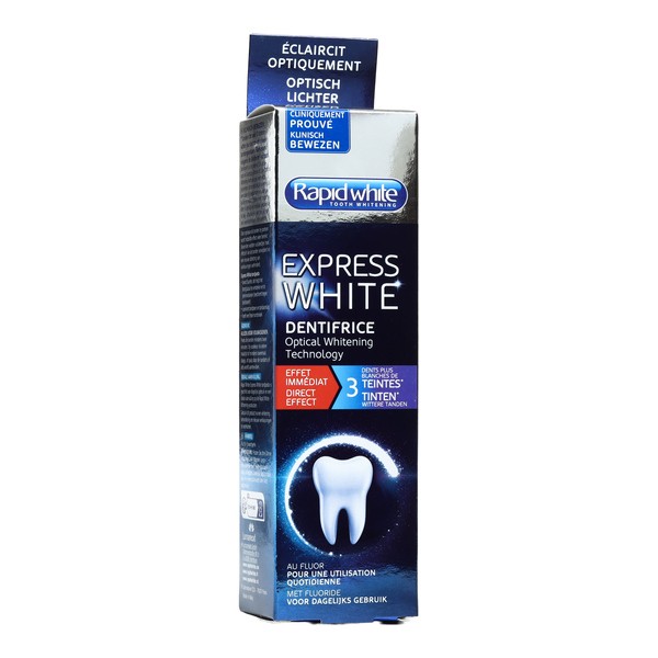 Rapid White Express White dentifrice