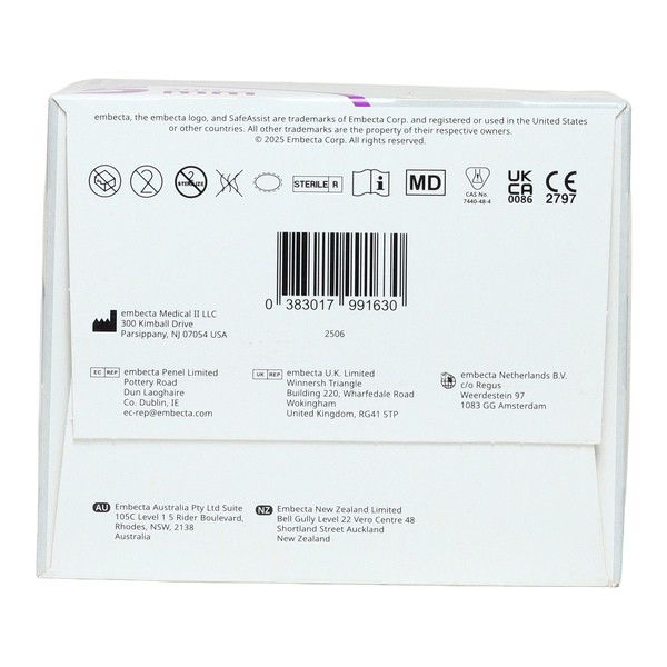Embecta Safe Assist aiguille de sécurité pour stylo injecteur