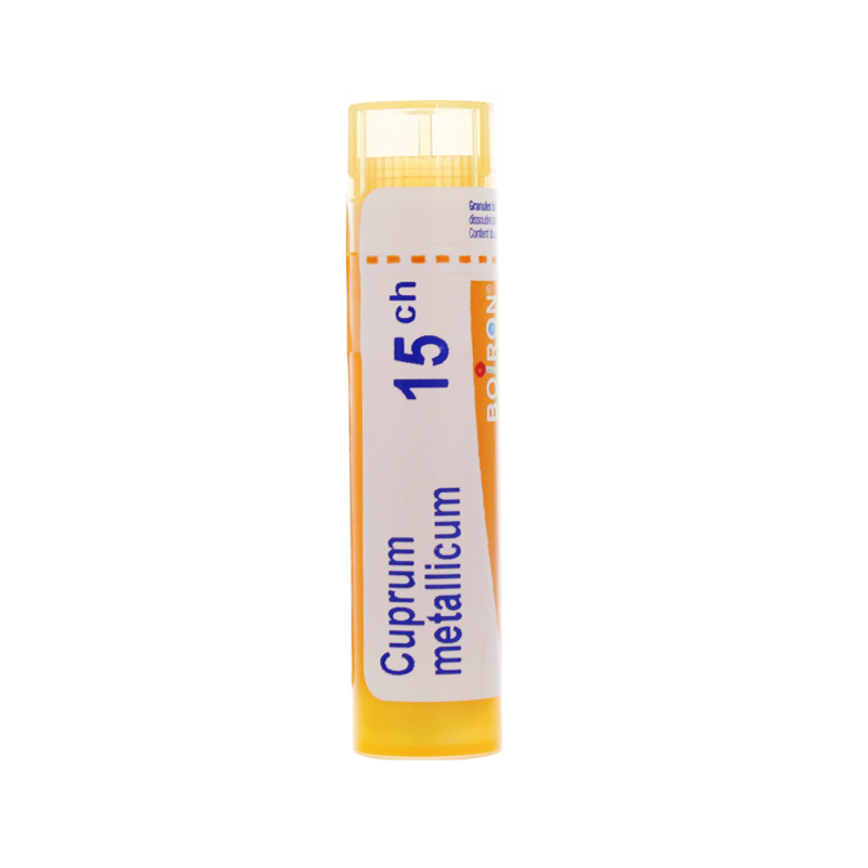 Cuprum metallicum granules homéopathie Boiron