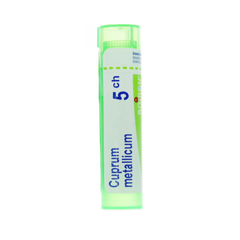 Cuprum metallicum granules homéopathie Boiron