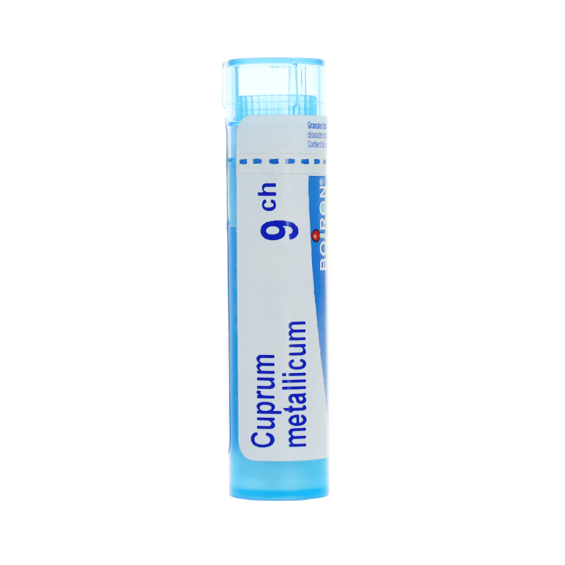 Cuprum metallicum granules homéopathie Boiron