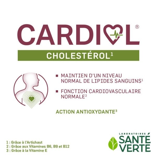 Santé Verte Cardiol comprimés