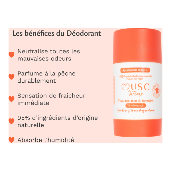 Musc Intime Déodorant Naturel