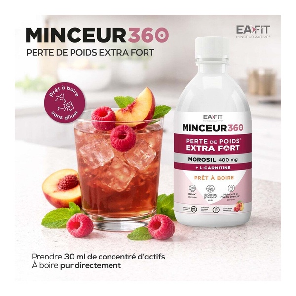 Eafit Minceur 360 Perte de poids Extra fort solution buvable